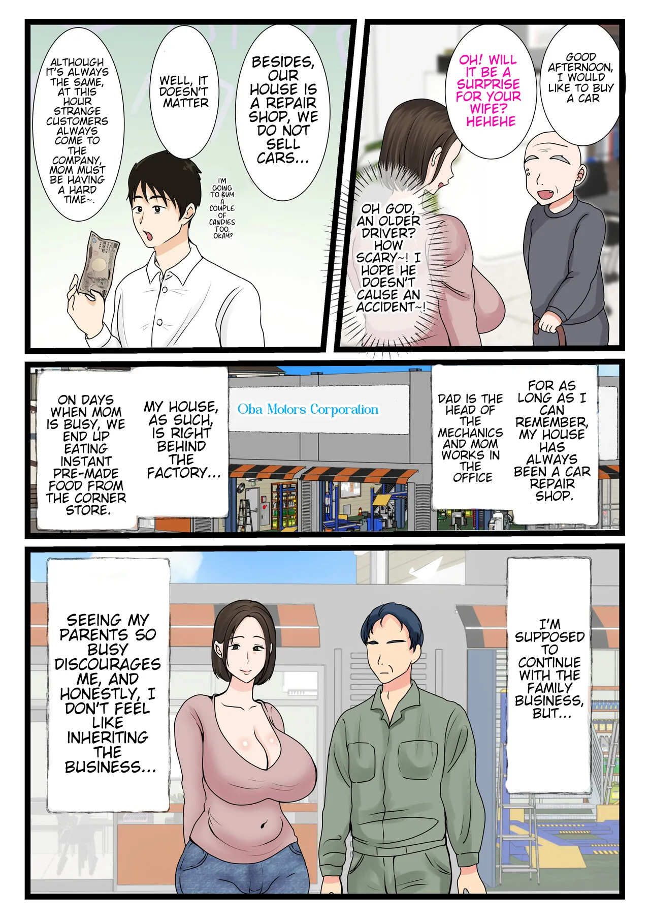 The mother of the Oba Household ~A Daily Routine of Submission to her Son's Indulgences ~ page 4 full