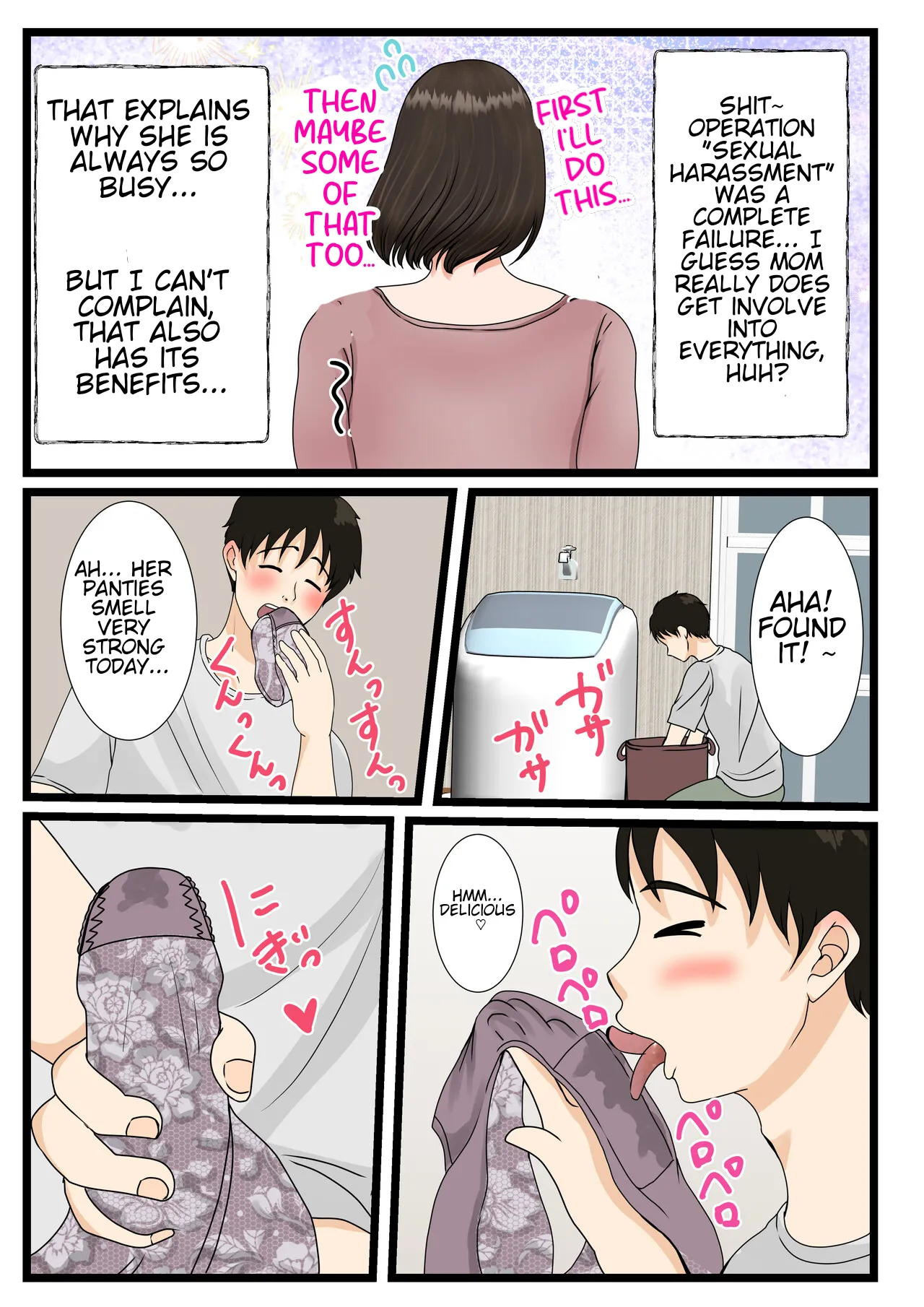 The mother of the Oba Household ~A Daily Routine of Submission to her Son's Indulgences ~ page 9 full