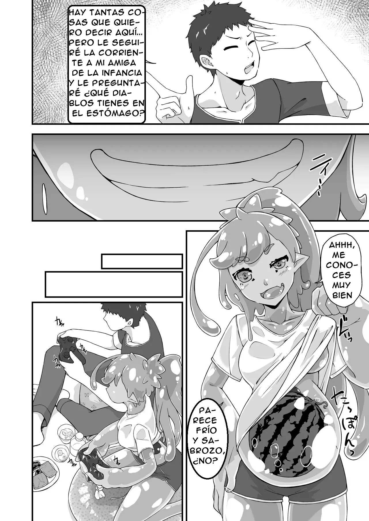 Osananaji wa Slime Musume | Mi Amiga De La Infancia Es Una Niña Limo page 3 full