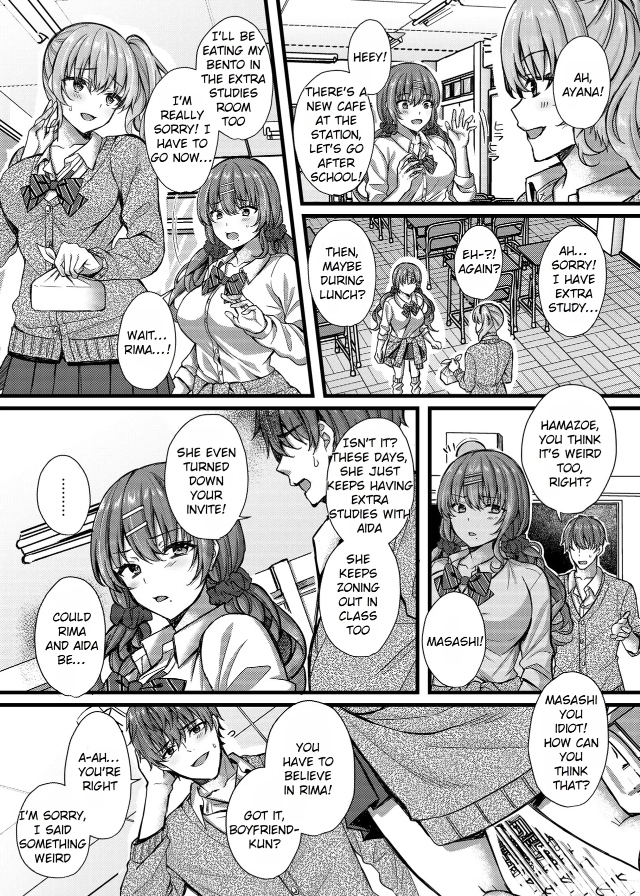 Pakopako Saimin JK 4 ~Namaiki Gal no Houkago Seijijou~ | Schoolgirl Hypno Sex 4 ~A Bratty Gal's After School Sexual Situation~ page 4 full