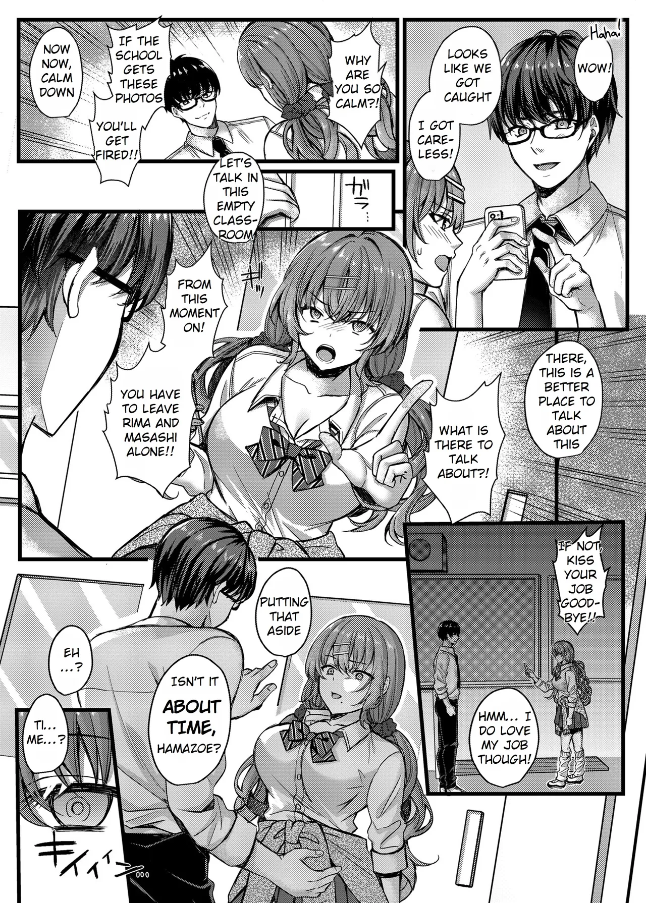 Pakopako Saimin JK 4 ~Namaiki Gal no Houkago Seijijou~ | Schoolgirl Hypno Sex 4 ~A Bratty Gal's After School Sexual Situation~ page 8 full
