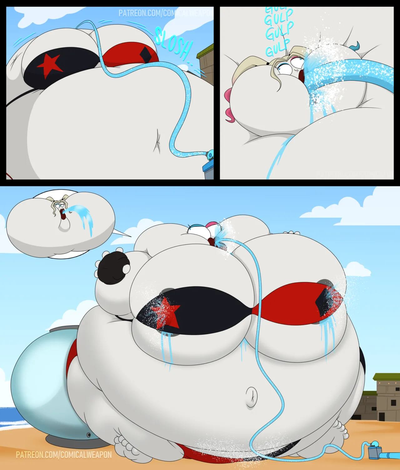 Free for All - April O'Neil page 8 full