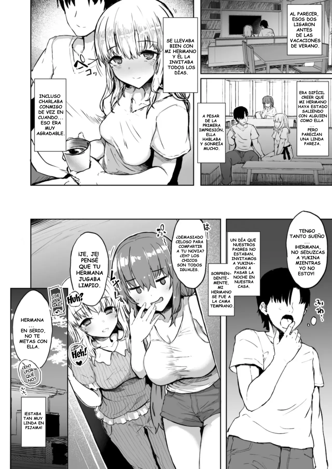 Otouto no Kanojo Futa Musume no Seitai Sono | La Novia de mi Hermano Menor page 4 full