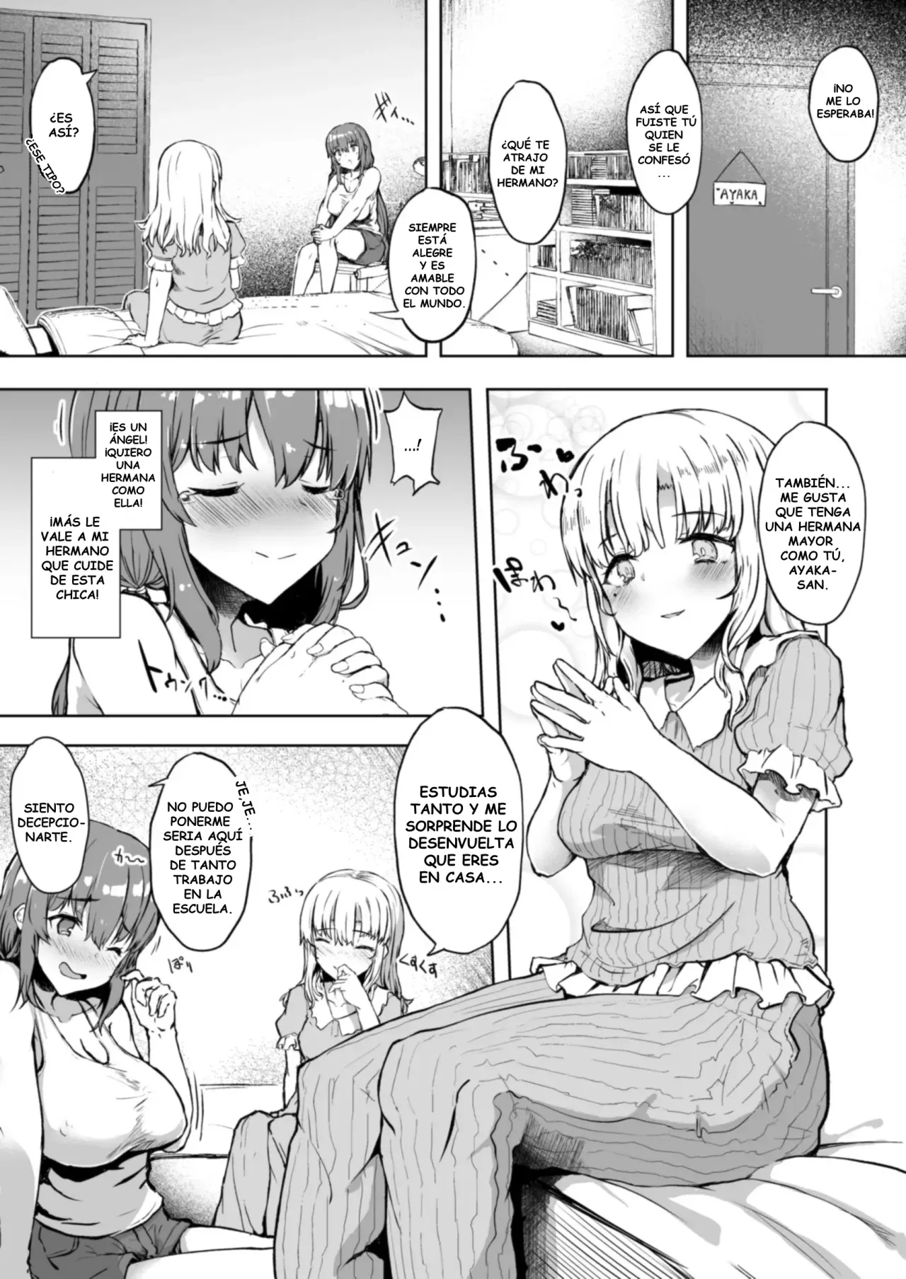 Otouto no Kanojo Futa Musume no Seitai Sono | La Novia de mi Hermano Menor page 5 full