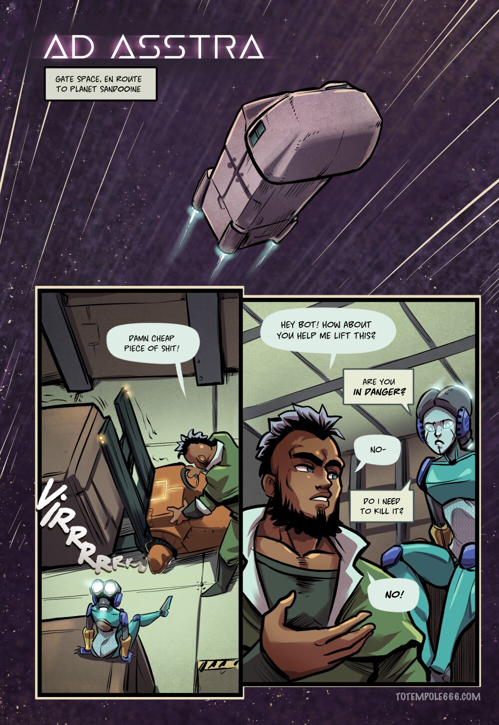 Ad Asstra Chapter 2: Deus Sex Machina page 2 full