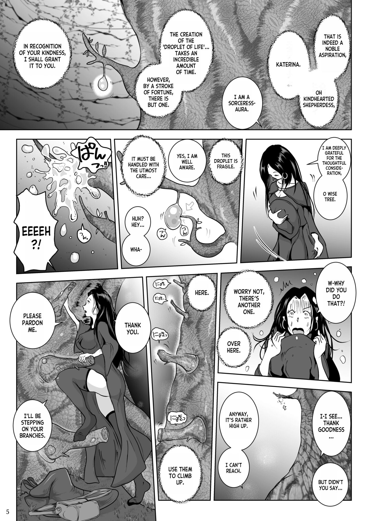 Chikubi chóng Chi rōju to inochi no shizuku Nipple Bug The Tree of Knowledge and the Drop of Life page 5 full