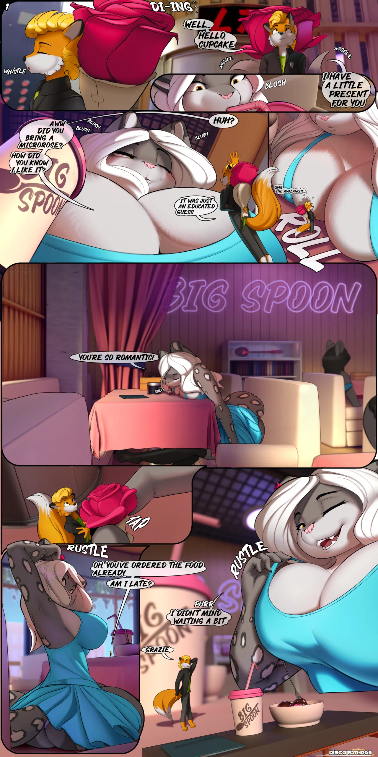 Sharing the seat / Big spoon! page 3 full