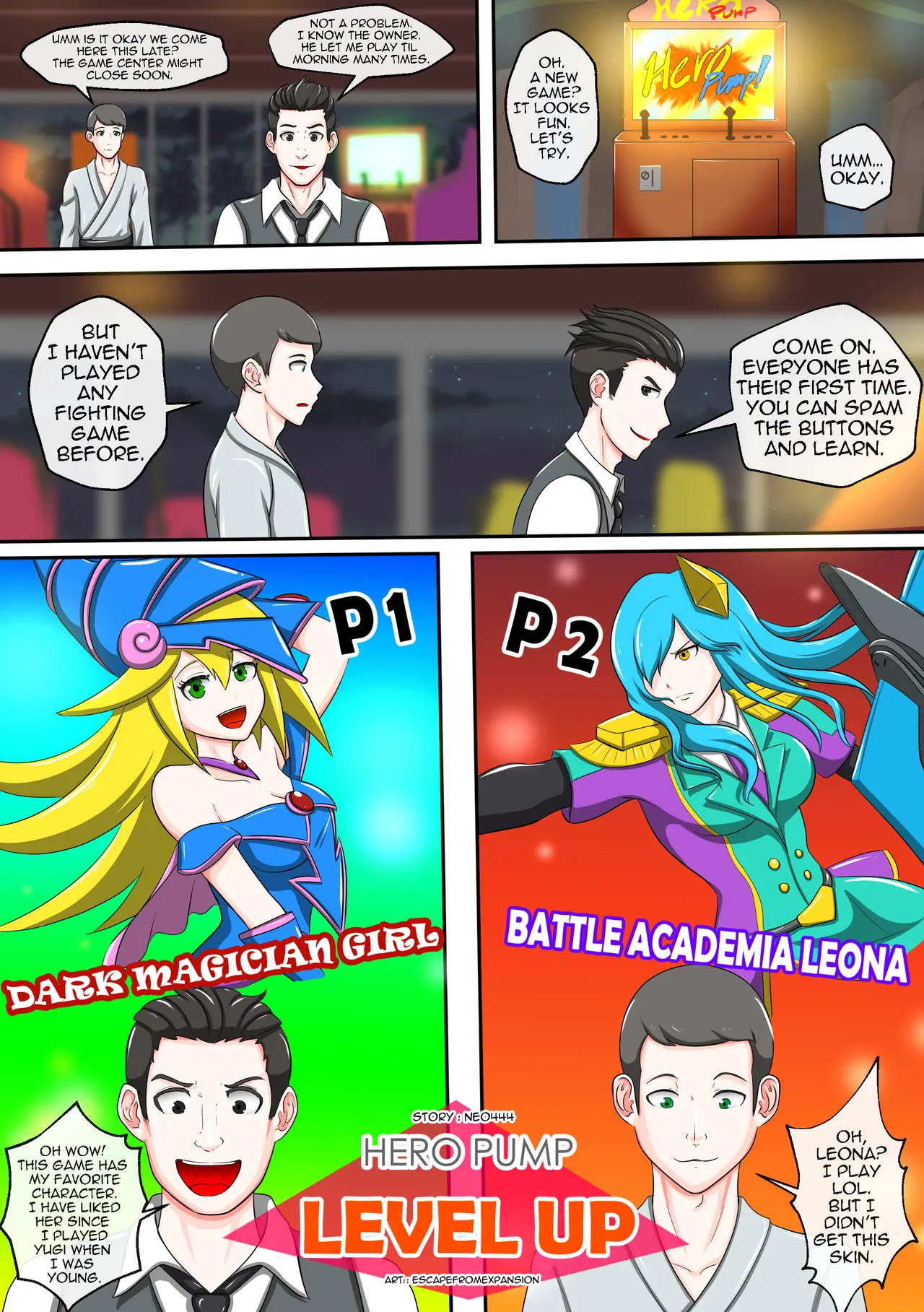 Hero Pump Level UP page 1 full