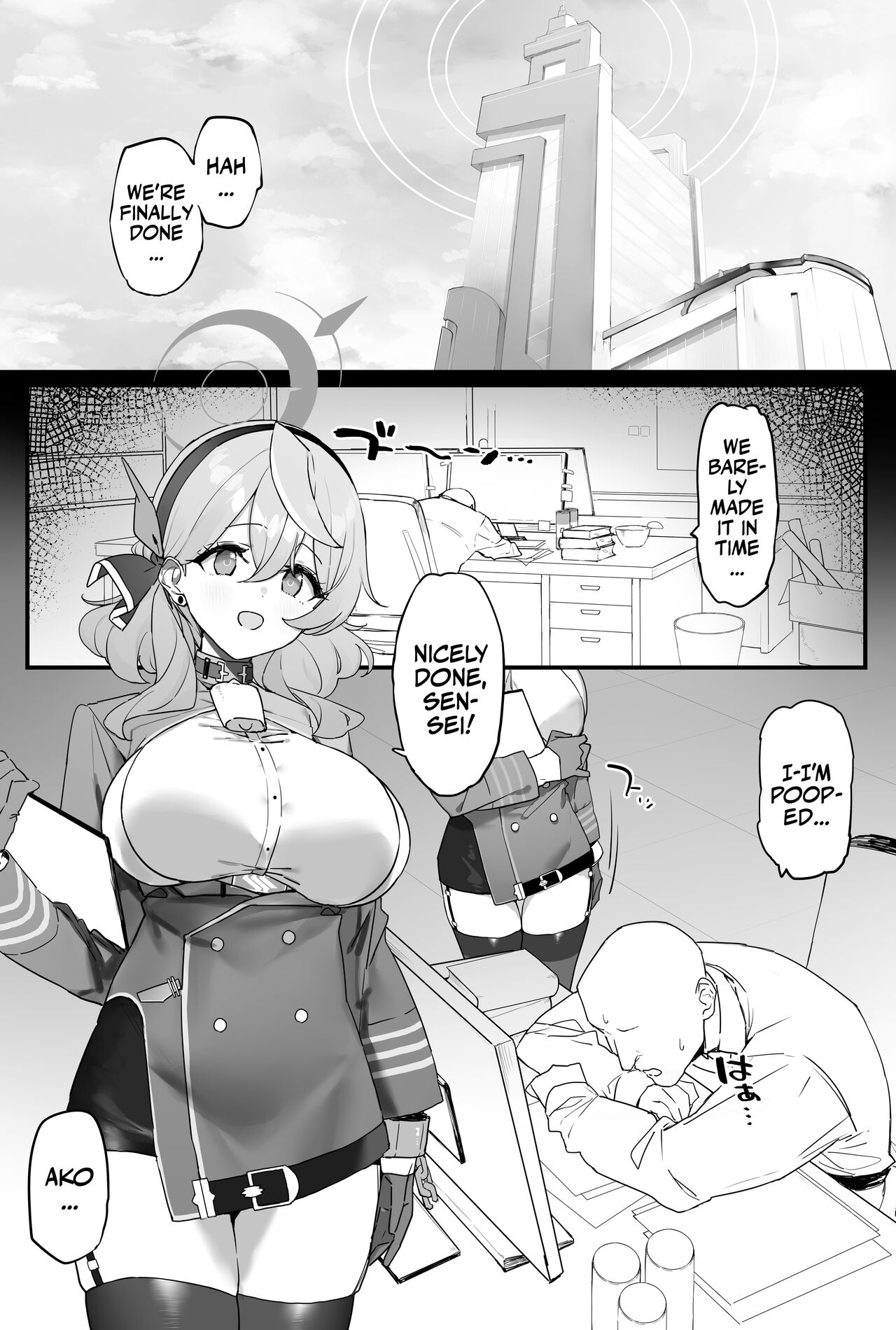 Ako-chan to Ichaicha Suru Hon + C101 Omake Book + Operator Ishou de Ichaicha | Lovey-Dovey Sex With Ako + Extras page 2 full