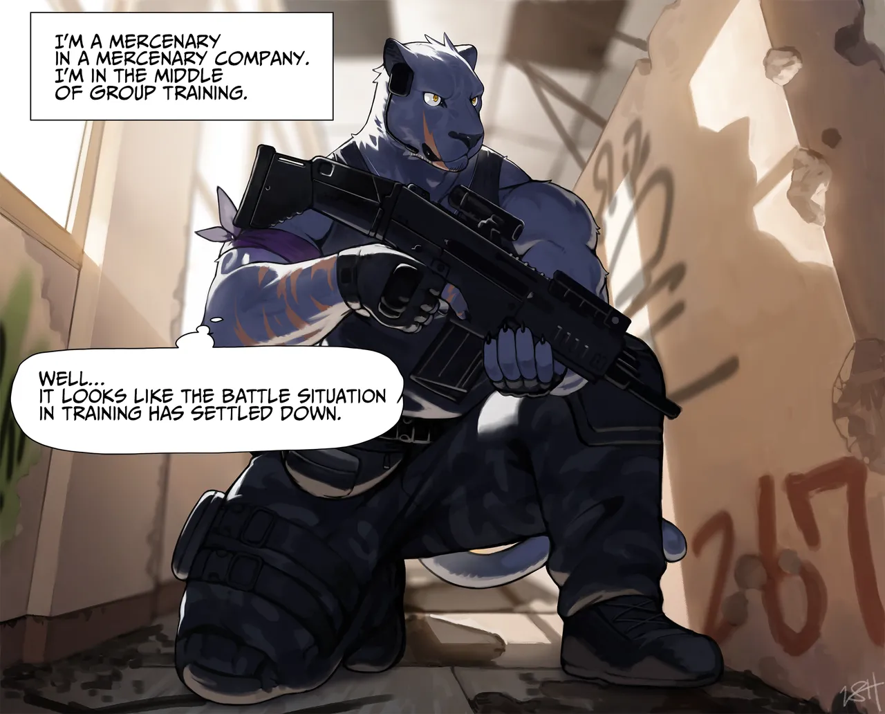 Term 326-330 A Certain Delinquent Mercenary page 1 full