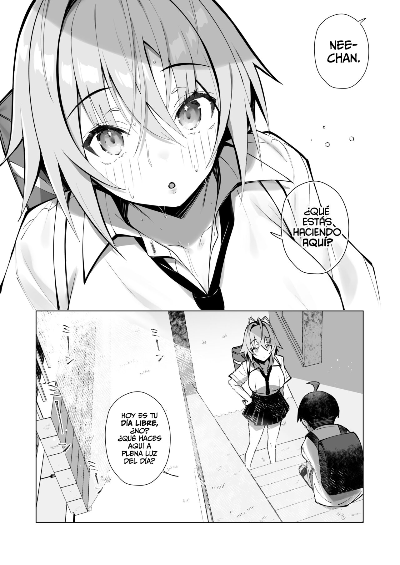 Oshi ni Yowai Kinjo no Nee-chan to Boku no Natsu ~Kouhai-chan no Nichijou~ | Mi verano con la agresiva Nee-chan de al lado〜La Vida Diaria de Kouhai-chan page 4 full