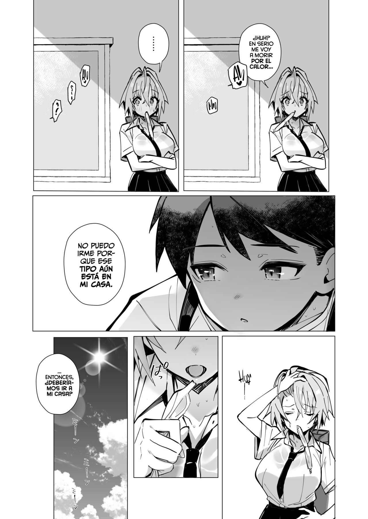 Oshi ni Yowai Kinjo no Nee-chan to Boku no Natsu ~Kouhai-chan no Nichijou~ | Mi verano con la agresiva Nee-chan de al lado〜La Vida Diaria de Kouhai-chan page 7 full