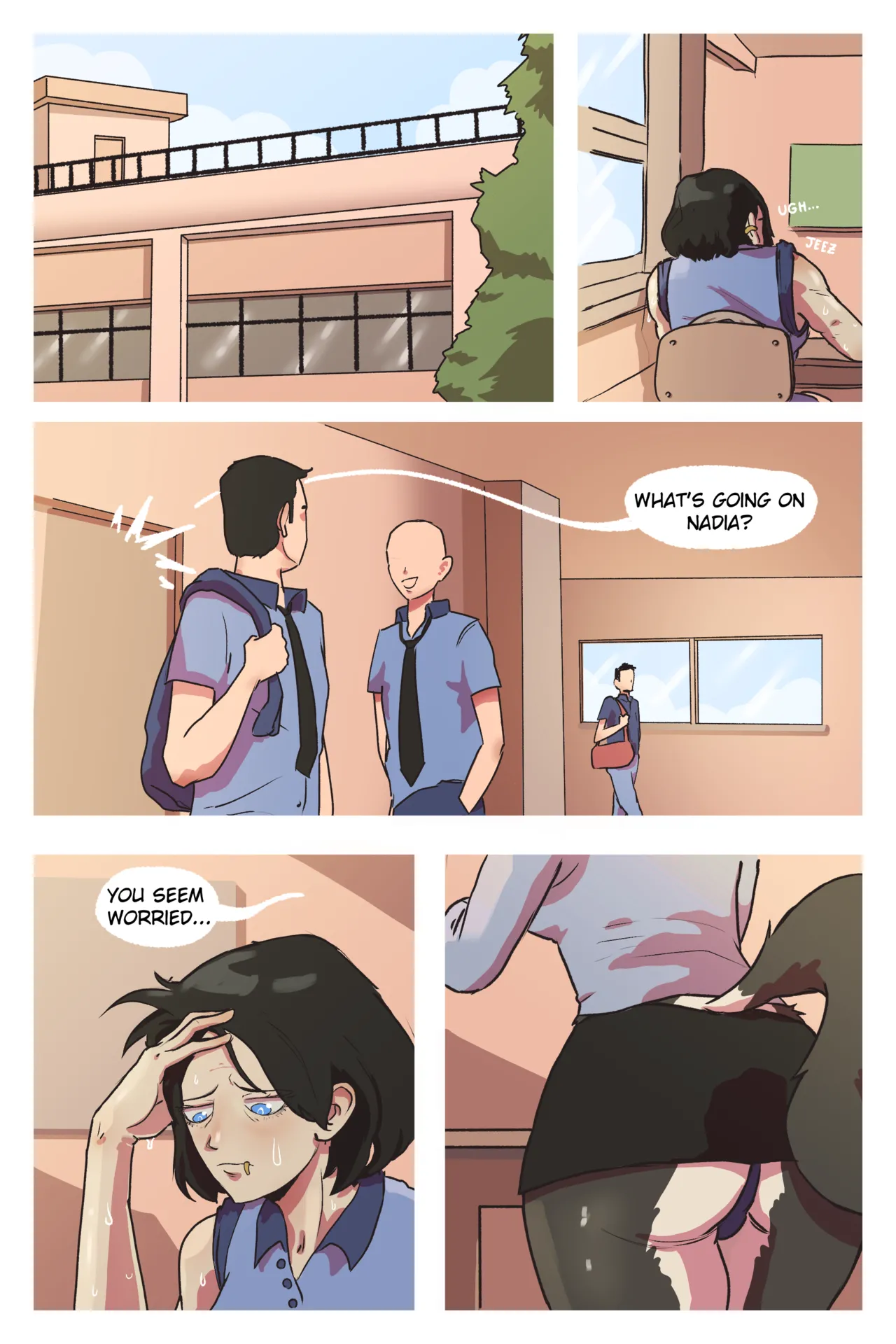 Warm Education! Nadia Please Don't Lose Your Mental! page 2 full