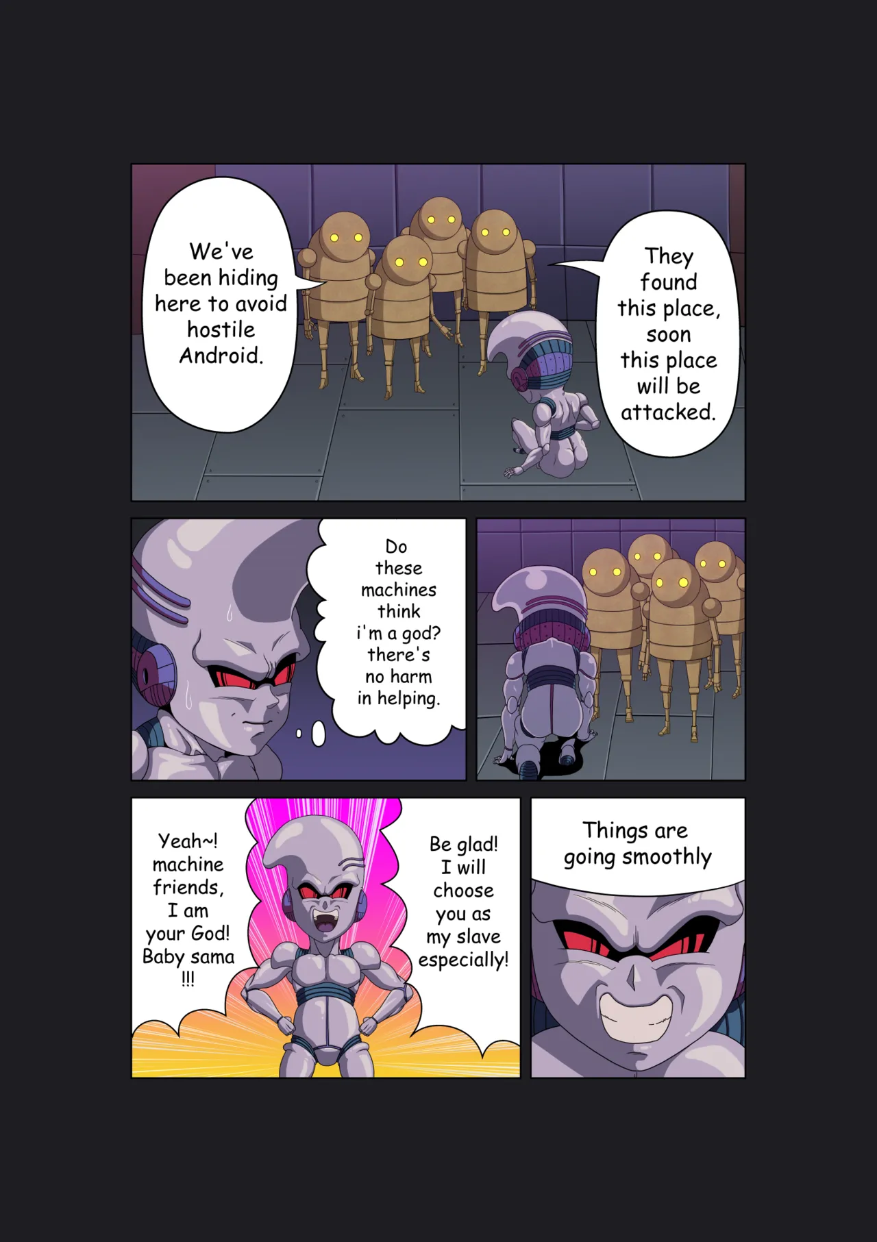 NieR Automata - Stray baby page 4 full