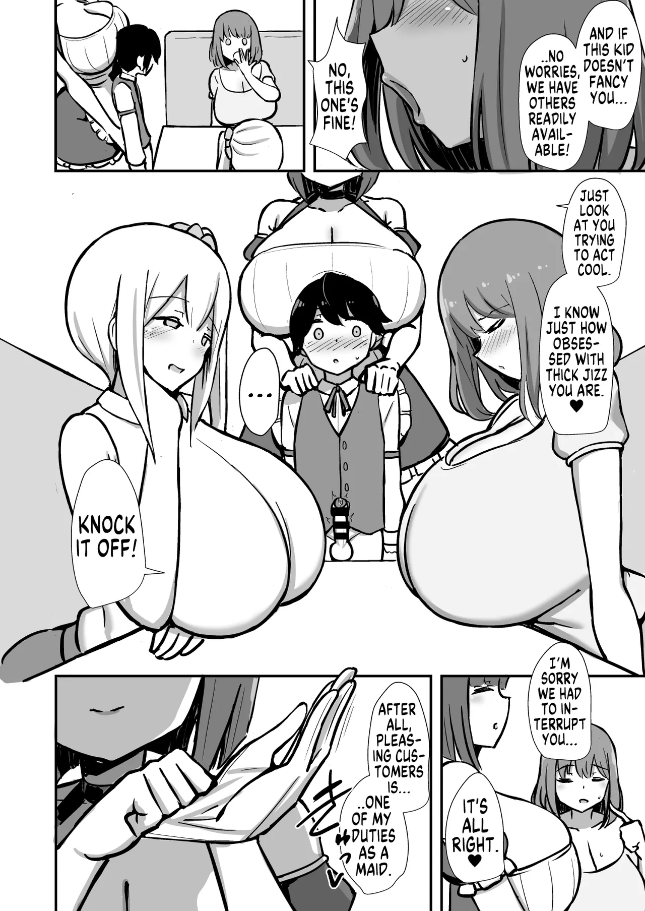 Shitsuji-kun no Sundome Milk Tea Cowper Oome | Waiter-Kun's Edge Milk Tea With Lots of Precum page 7 full