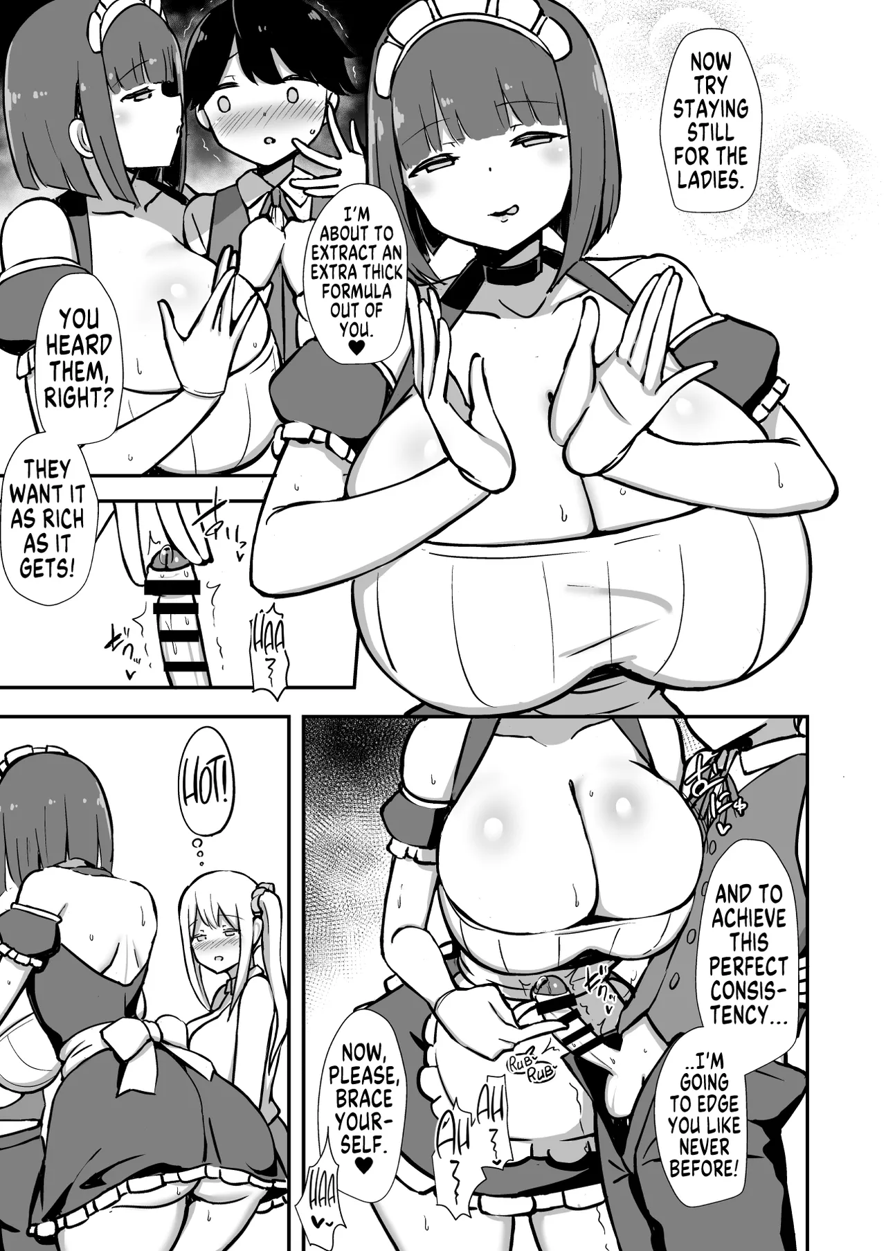 Shitsuji-kun no Sundome Milk Tea Cowper Oome | Waiter-Kun's Edge Milk Tea With Lots of Precum page 8 full