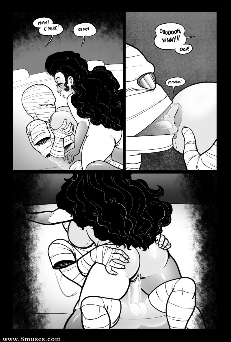 Mr Invisible Side Story : Frankstain bride page 8 full