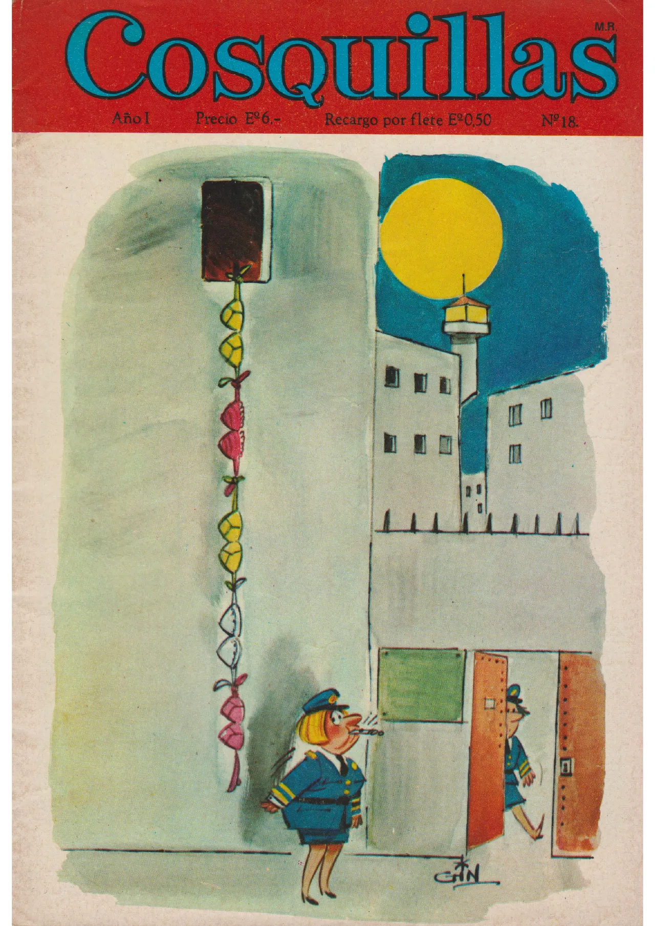 Revista Cosquillas #18 page 1 full