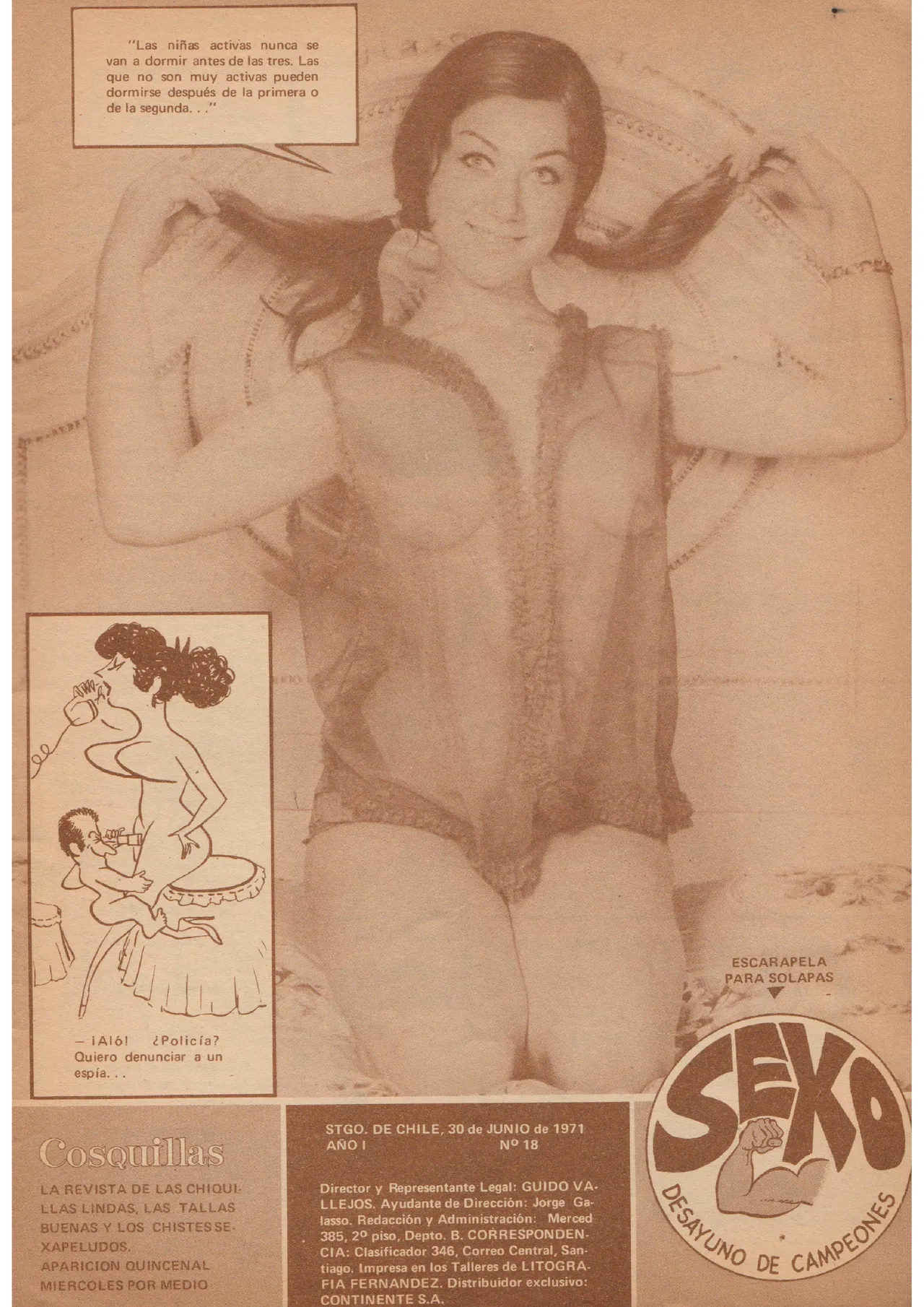 Revista Cosquillas #18 page 3 full