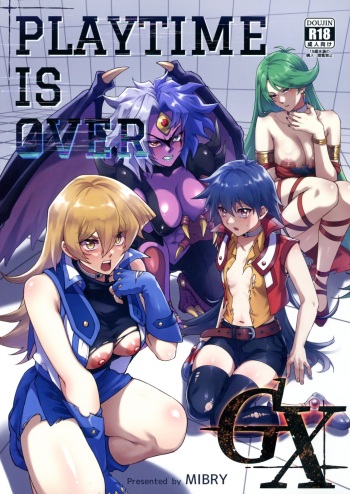 PLAYTIME IS OVER GX cover