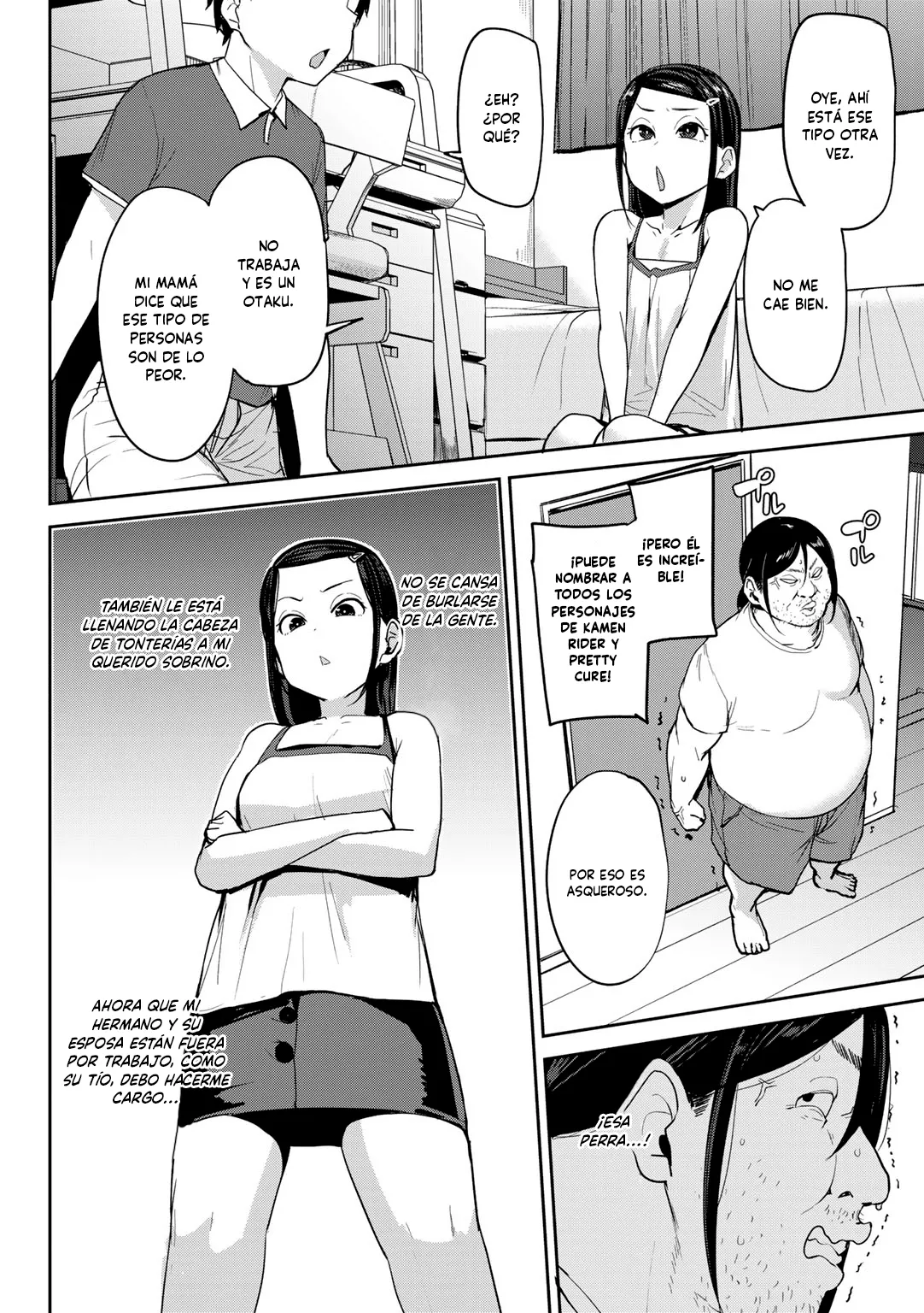 Oikko no Girlfriend o Wakaraseta Ken Ch. 1 | La Historia de Cómo le di Una Lección a la Amiga de mi Sobrino - Capítulo 1 page 2 full