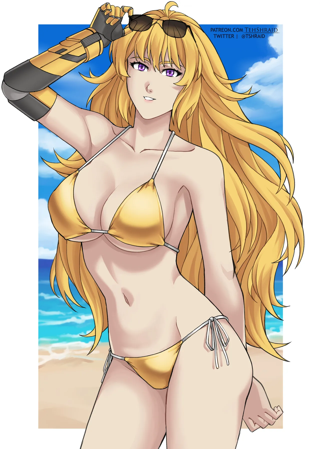 RWBY at the beach page 5 full