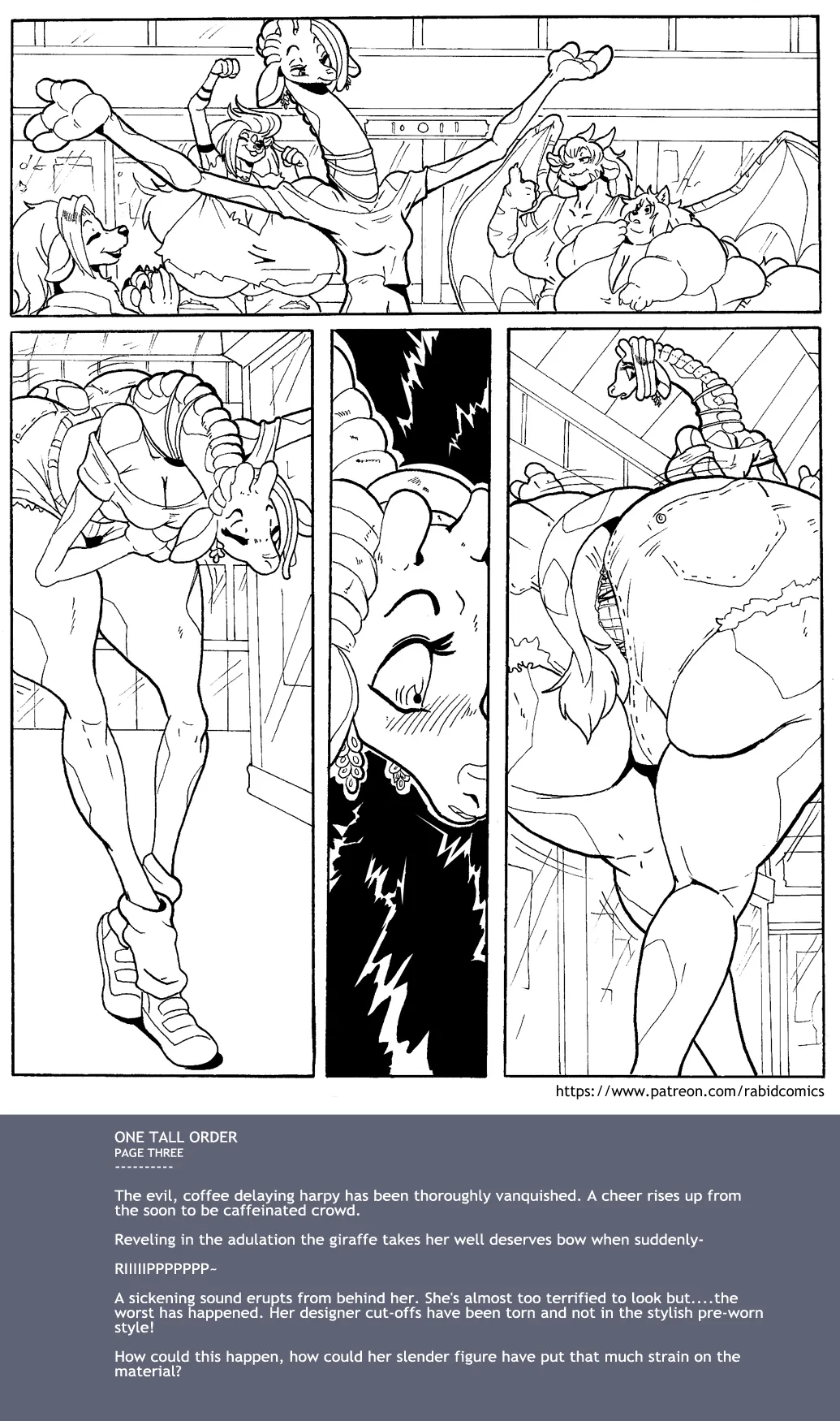One Tall Order 1 &amp; 2 page 3 full