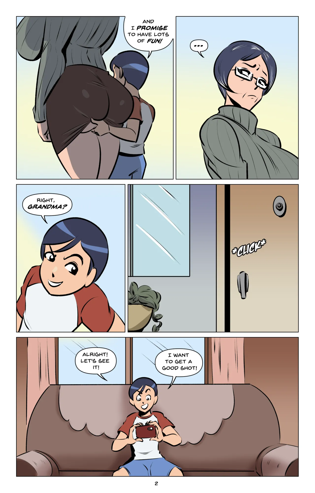 My Granny? The Former Sexy Star?! page 3 full