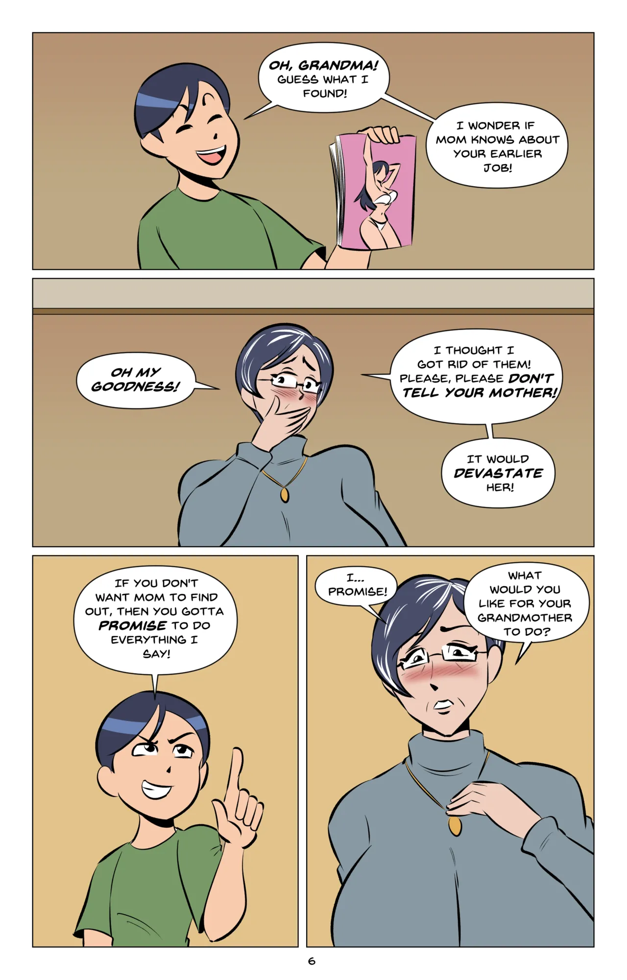 My Granny? The Former Sexy Star?! page 7 full