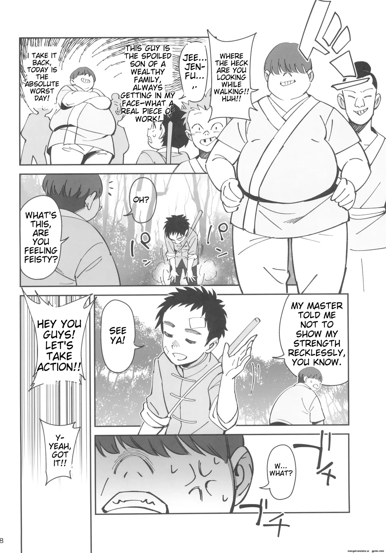 Boku no Shishou ga Kanemochi no Ijimekko ni NTRreta Hanashi page 8 full