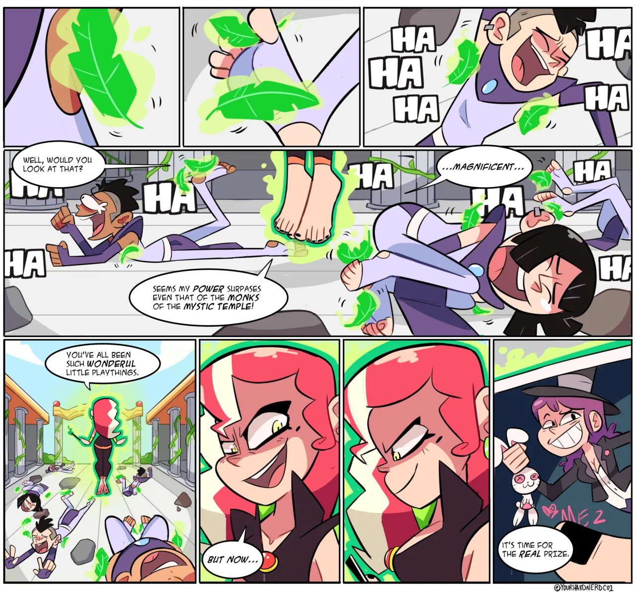 Yourhardnerdcollectr - Asteria Attacks! page 1 full