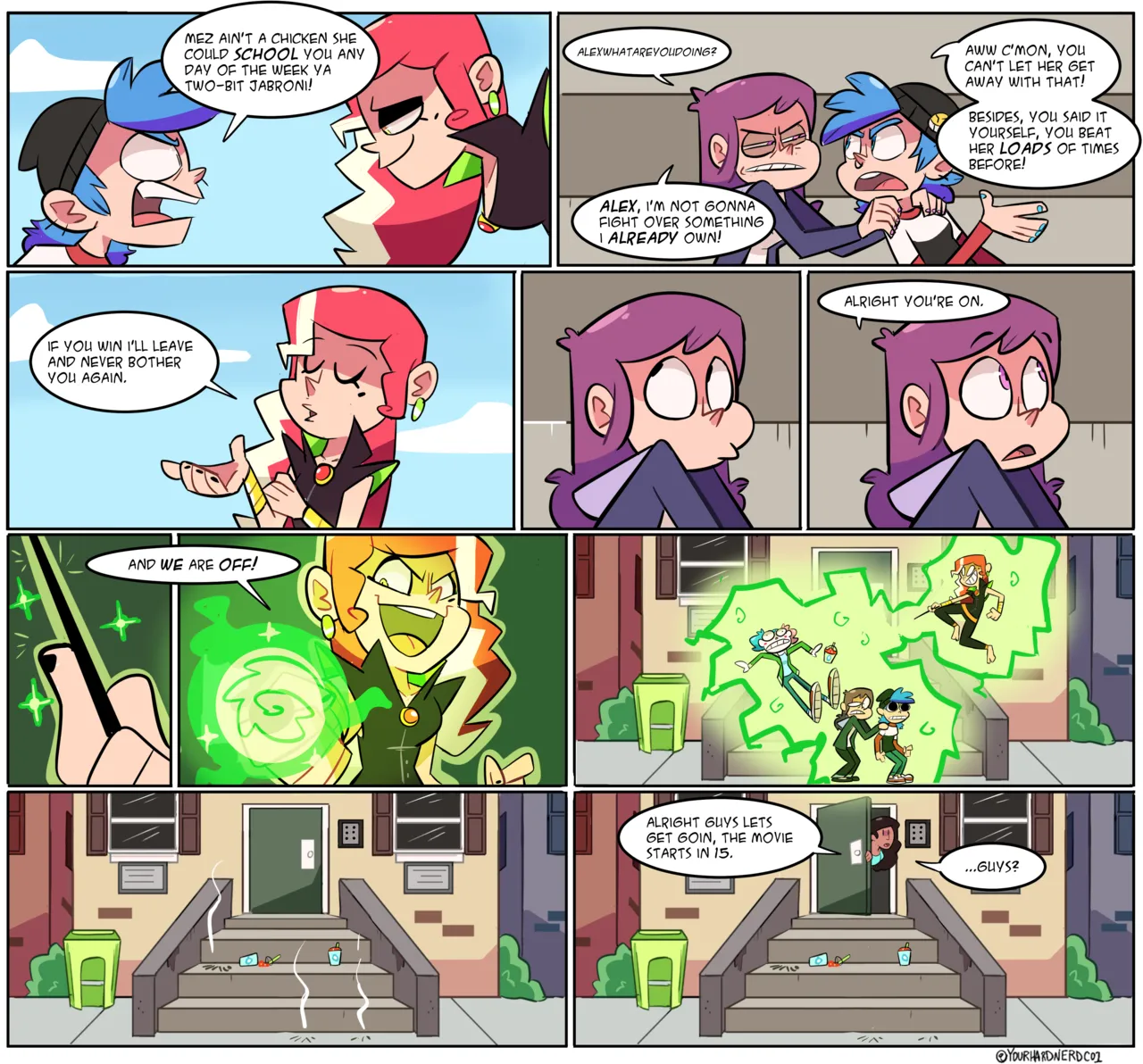 Yourhardnerdcollectr - Asteria Attacks! page 6 full