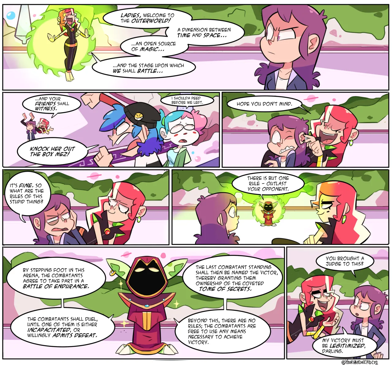 Yourhardnerdcollectr - Asteria Attacks! page 8 full