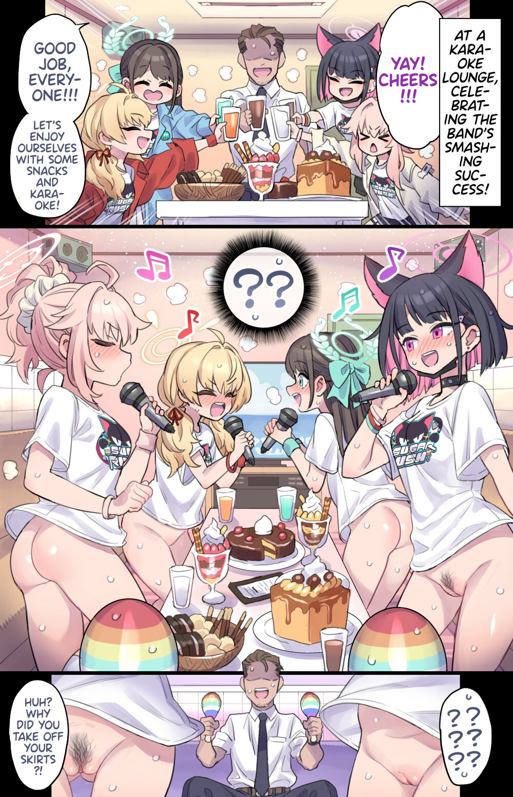 Sweets-bu no Gohoubi Time | After-School Sweets Club's Snack Time! page 2 full