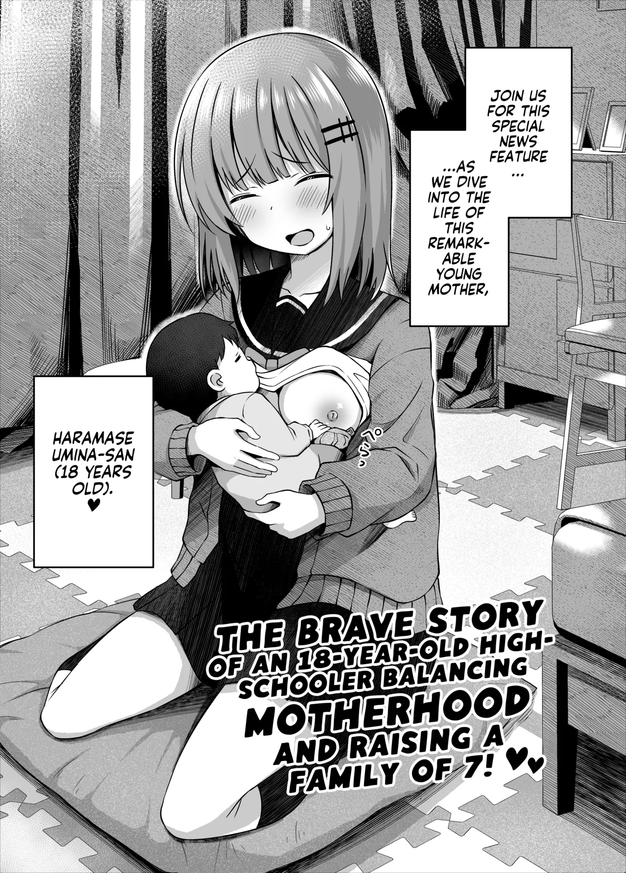 Oyakode Sho●●sei de Ninshin Shite Akachan Unjaimashita. | My Mama and I gave Birth While I was in Elementary School! page 7 full