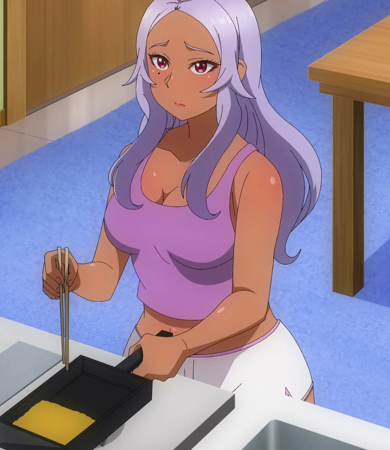 Elf-san wa Yaserarenai  Blu-ray Especial Screenshots page 1 full