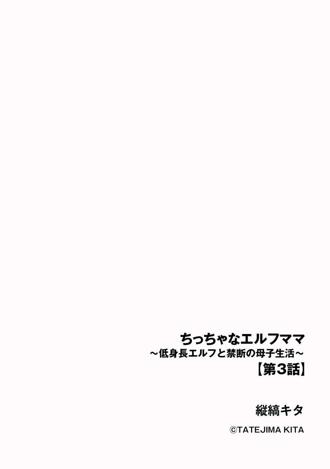 Chiccha na Elf Mama ~Teishinchou Elf to Kindan no Boshi Seikatsu~ Ch. 3 page 2 full