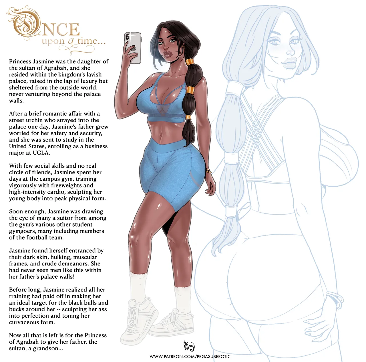 Disney Princesses Bimbofication page 2 full