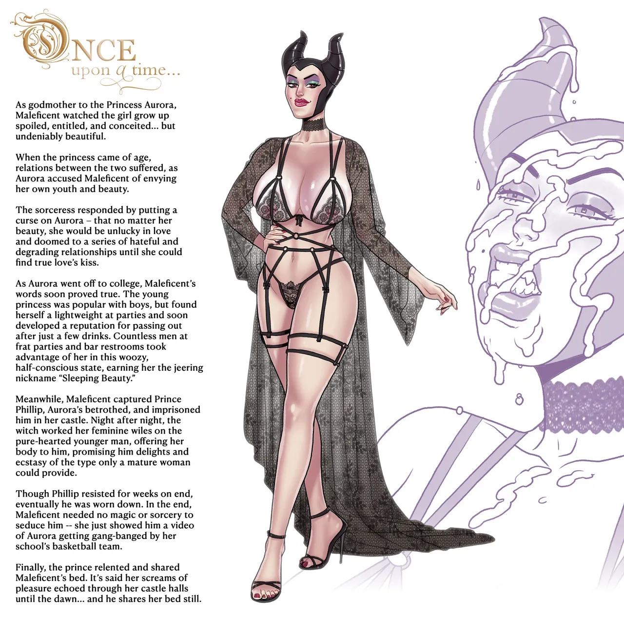 Disney Princesses Bimbofication page 8 full