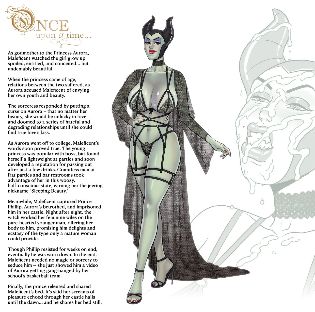 Disney Princesses Bimbofication page 9 full