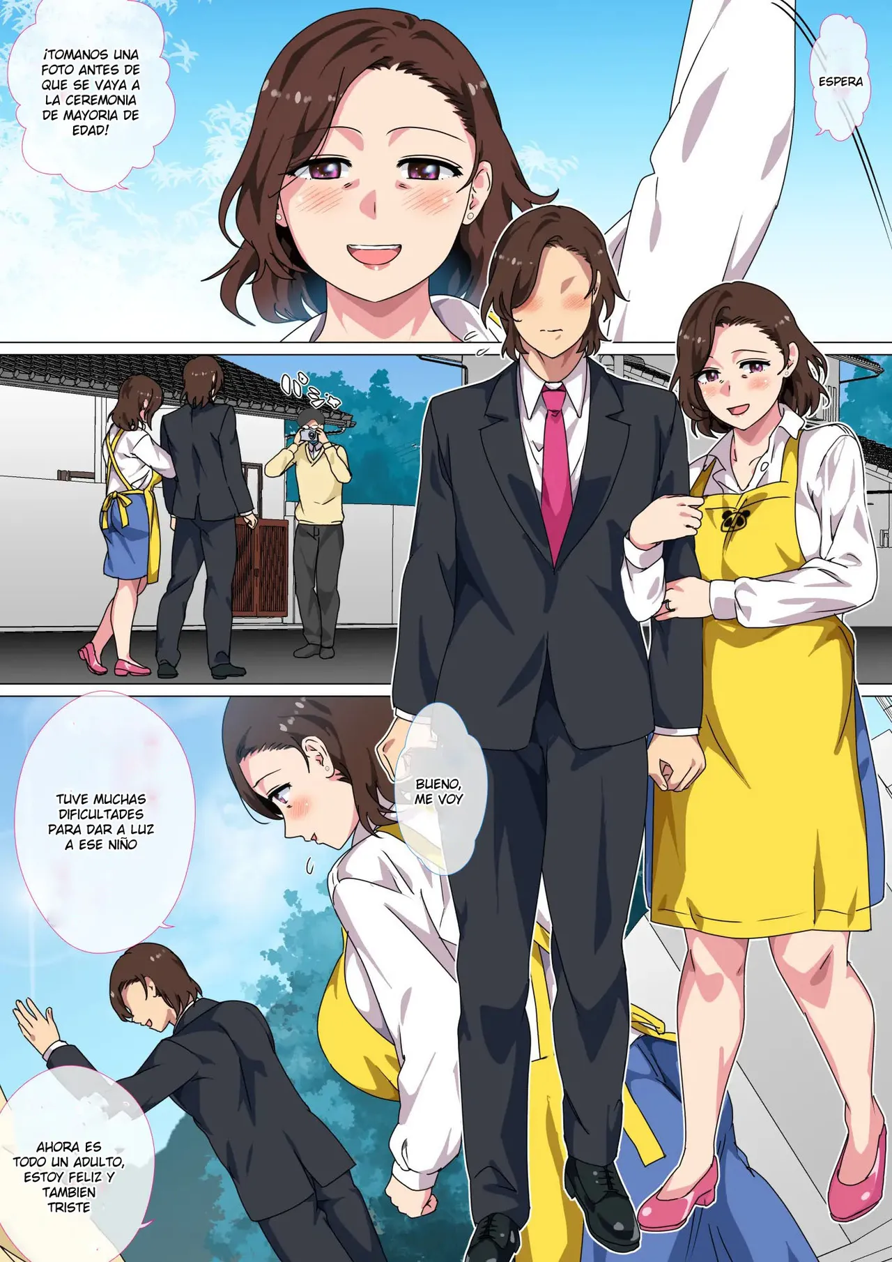 Kono Inakamachi ni wa Musuko no Seijinshiki ni Haha ga Doutei Sotsugyou Saseru Gyouji ga Aru | En Este Pueblo Hay Un Ritual Donde La Madre Ayuda A Perder La Virginidad A Su Hijo Al Cumplir La Mayoría de Edad page 3 full