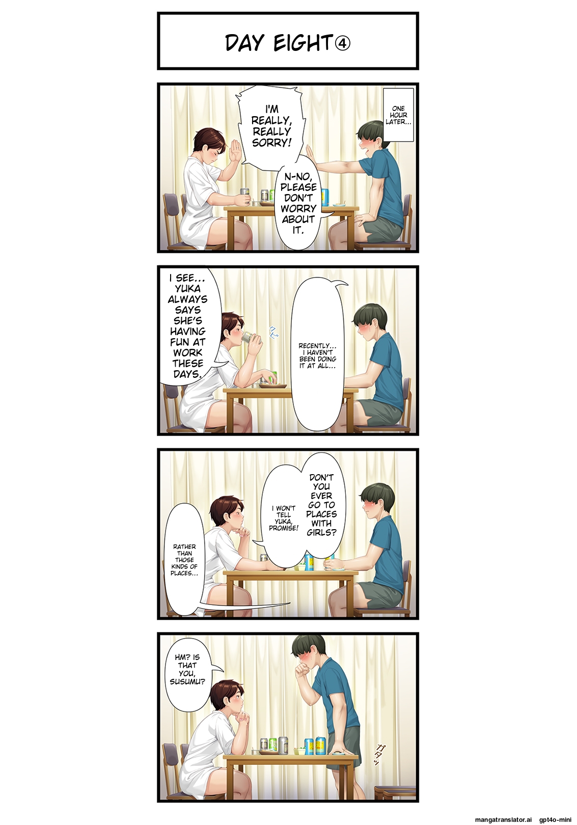 Youka-go Tsuma no Haha o Daku | Eight Days With My Wife's Mother page 8 full
