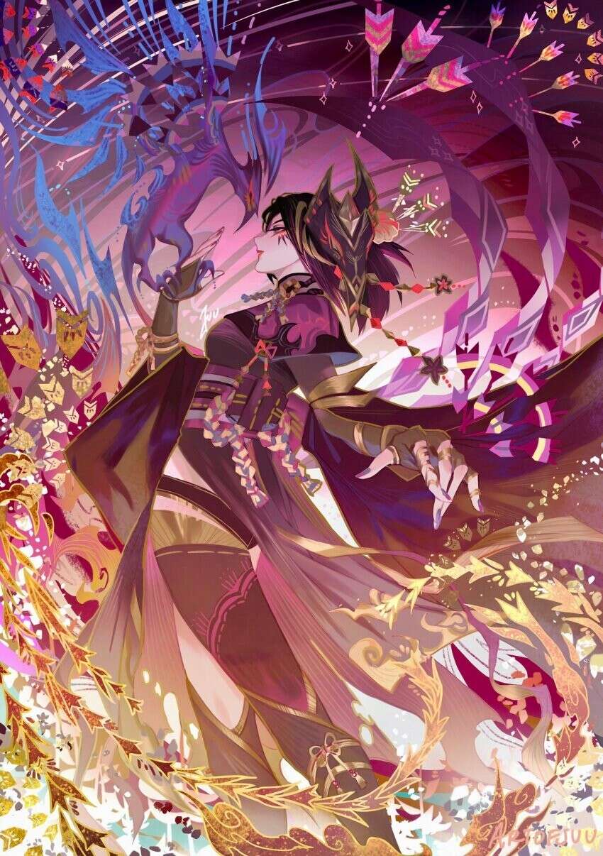 Genshin Impact  Kujou Sara page 8 full