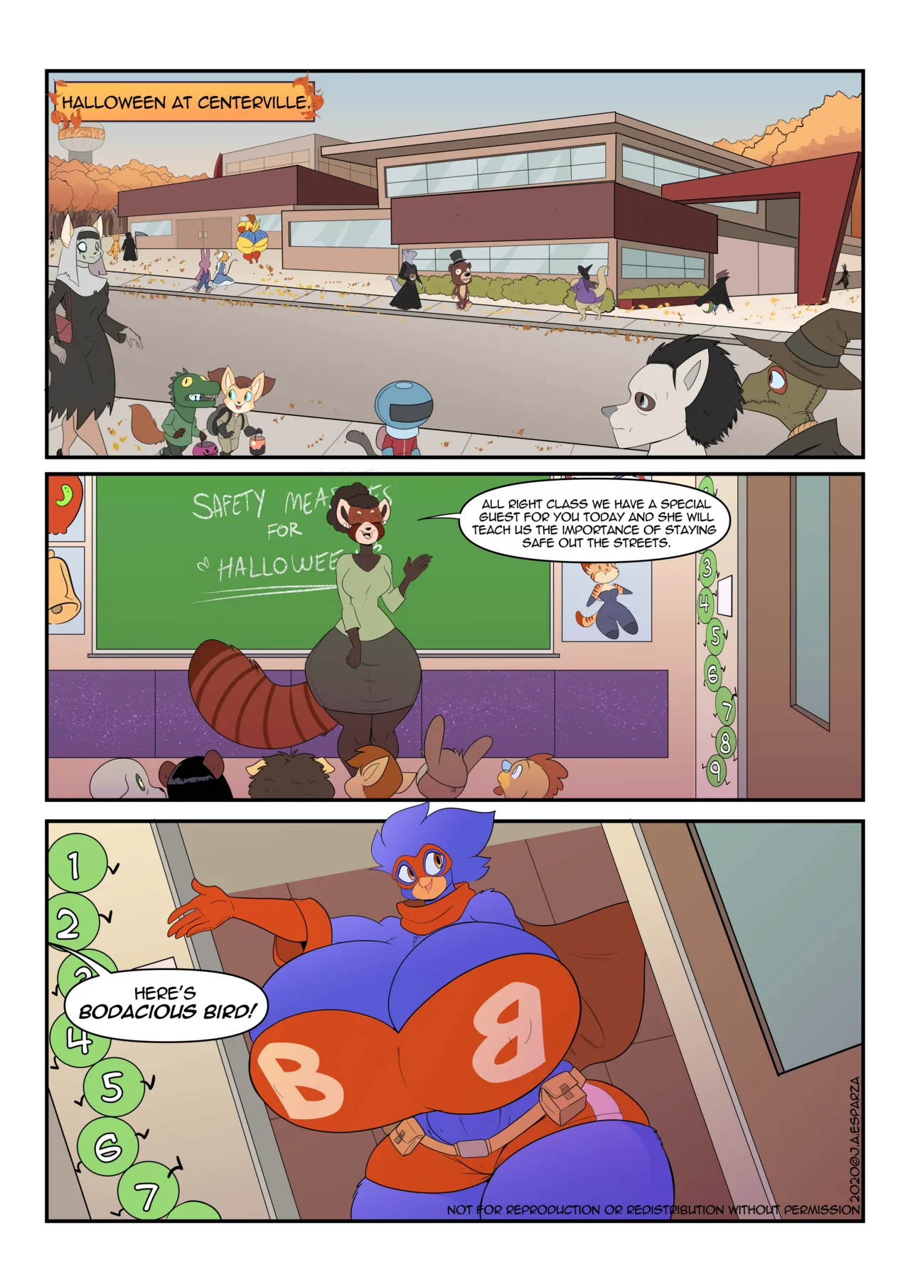 BustyBird vs Evil Ted page 4 full