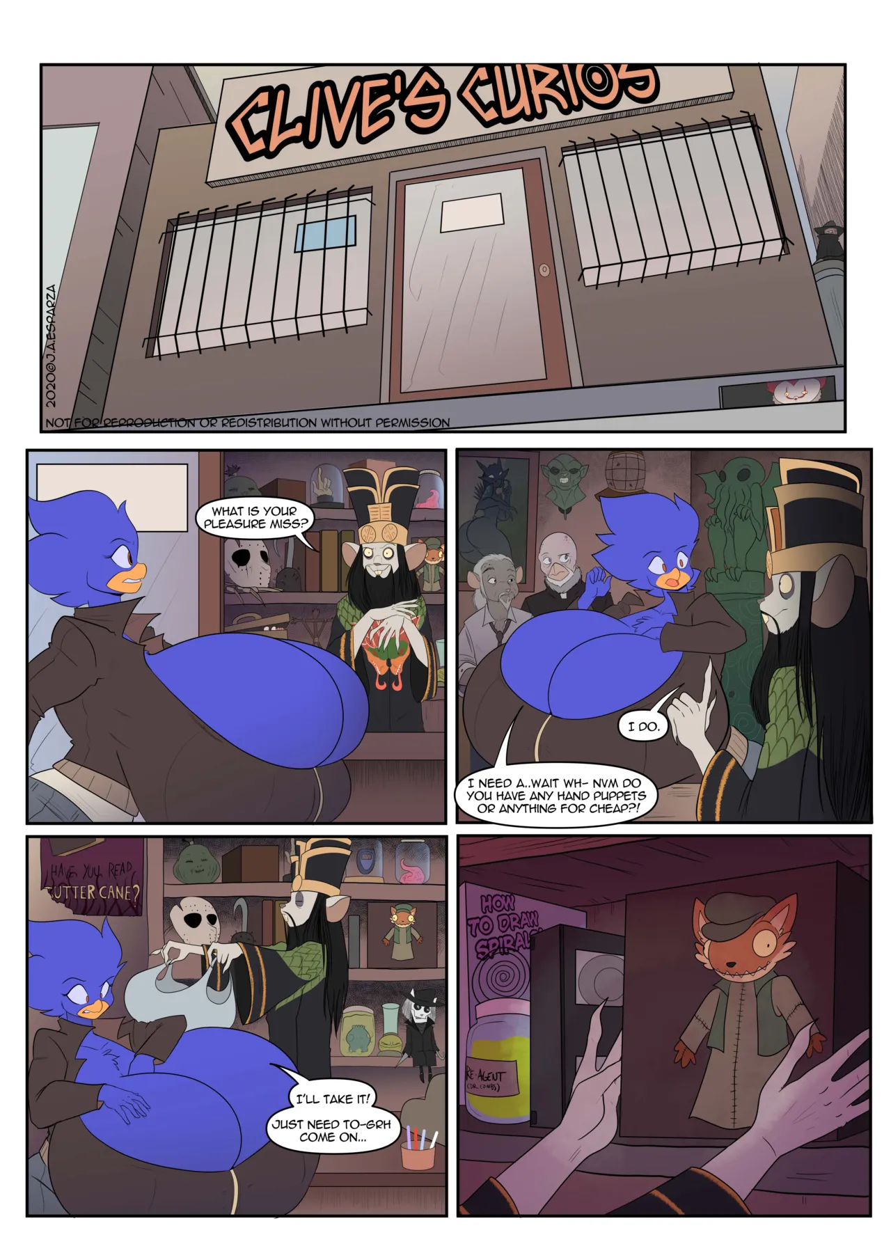 BustyBird vs Evil Ted page 6 full