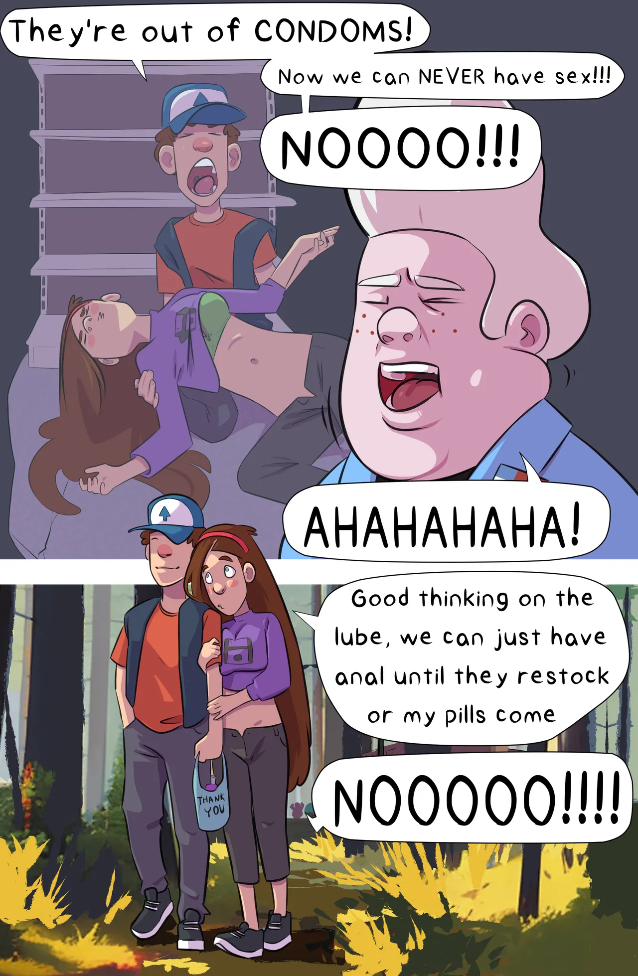 Gravity Falls Porn Parody Ch. 3 page 5 full