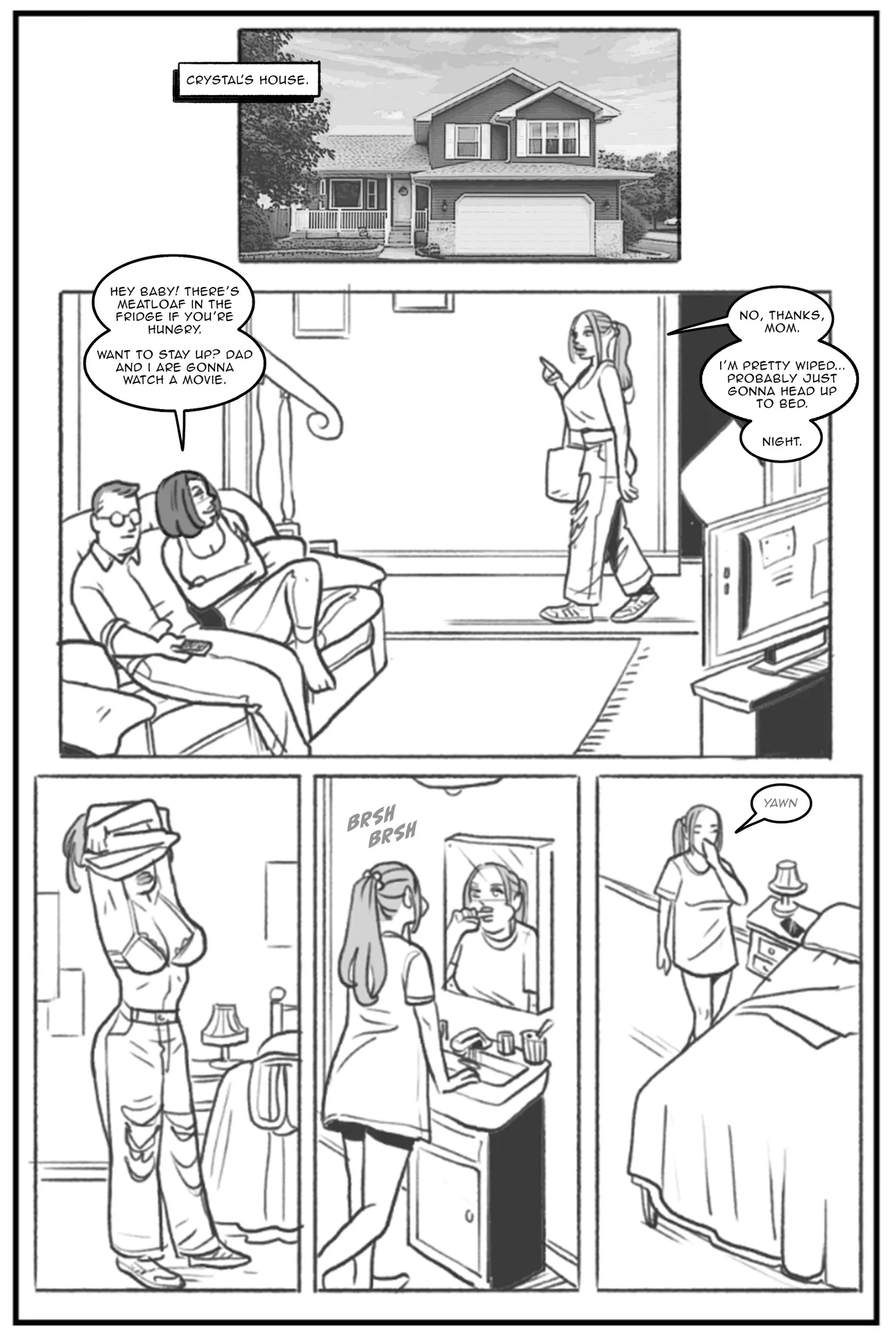 Bang my Bully: First Class page 8 full