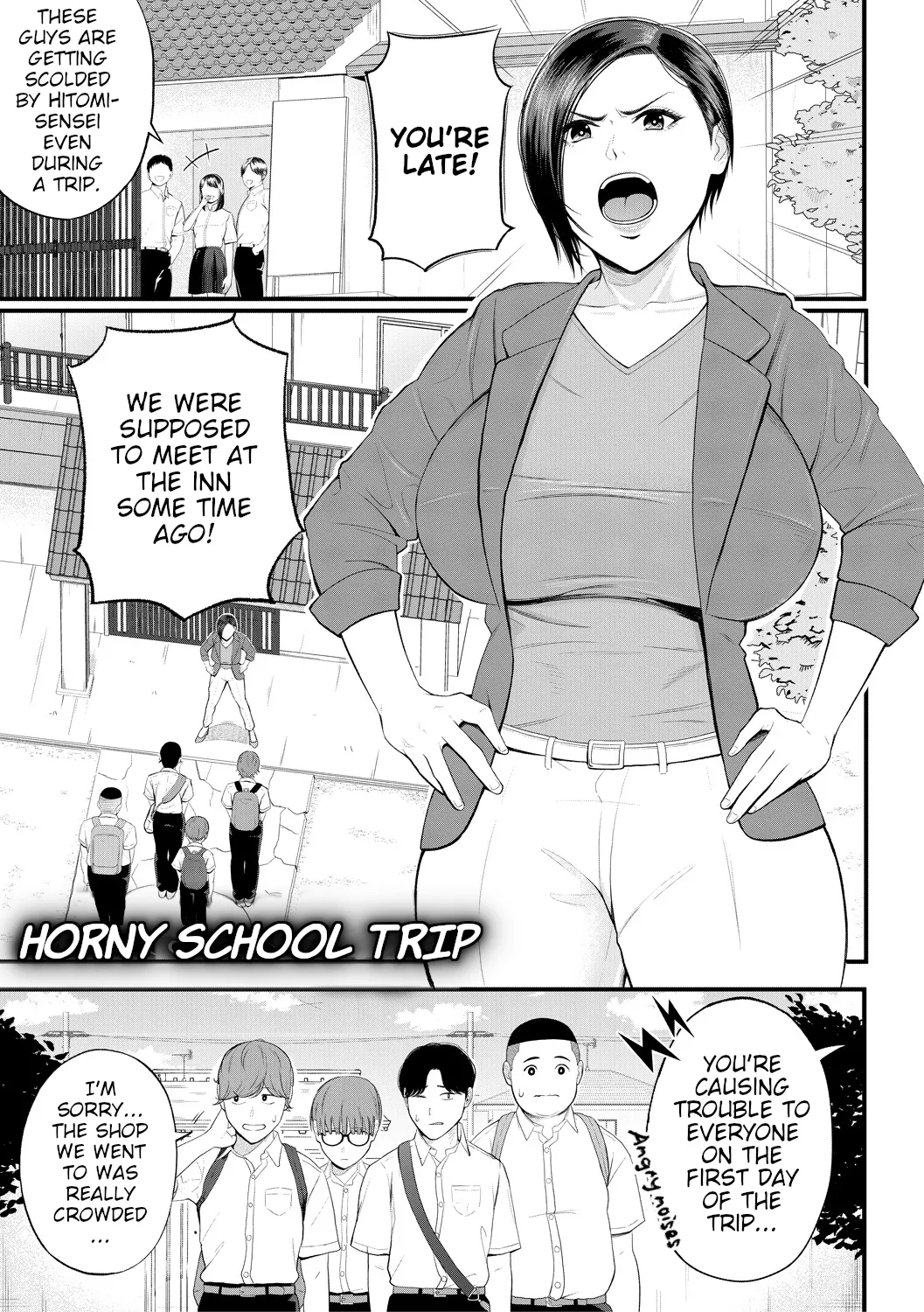 Yokujou Shugakuryokou | Horny School Trip page 1 full