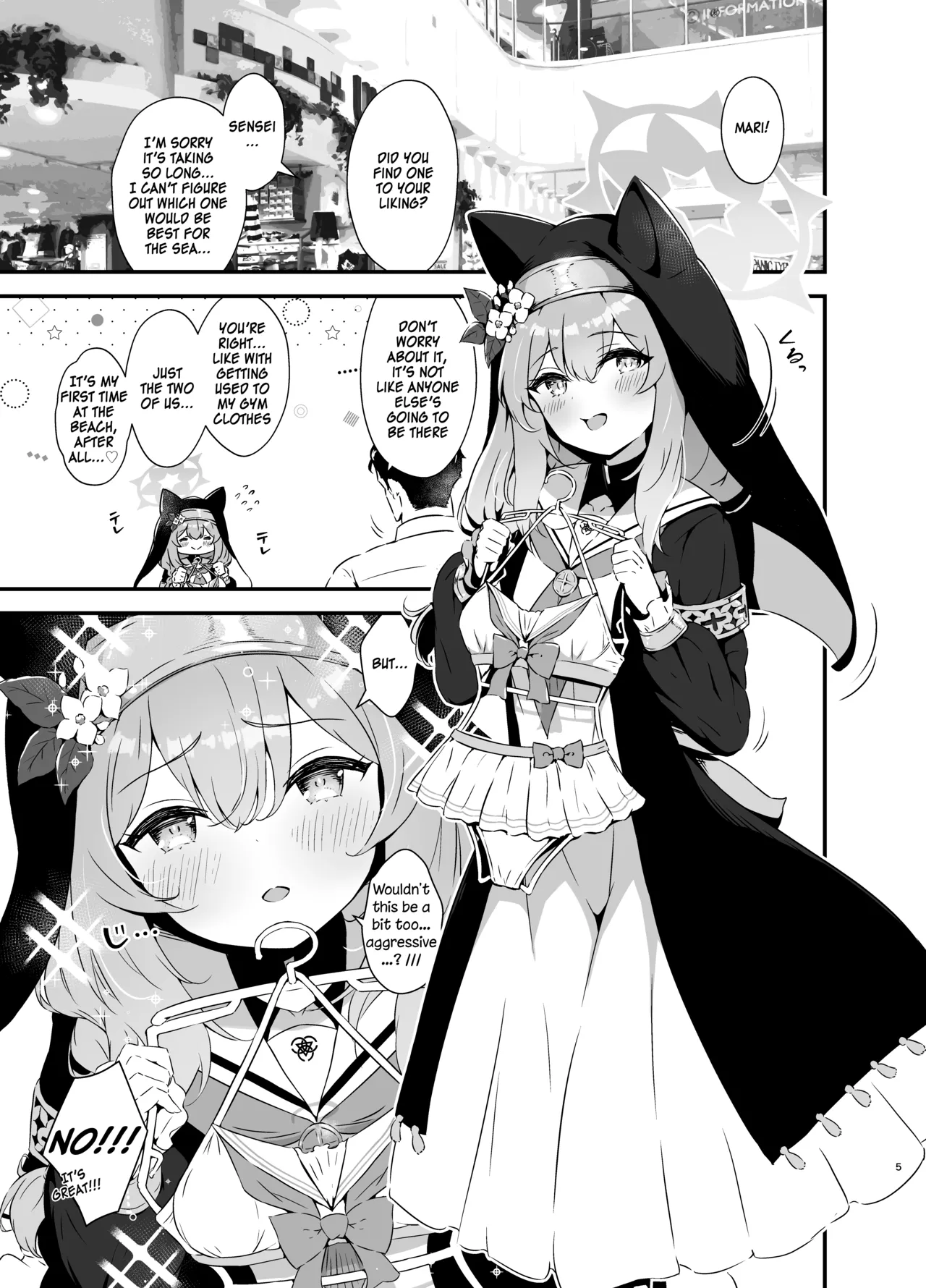 Marine Blue ni Somerarete | Dyed Marine Blue page 5 full