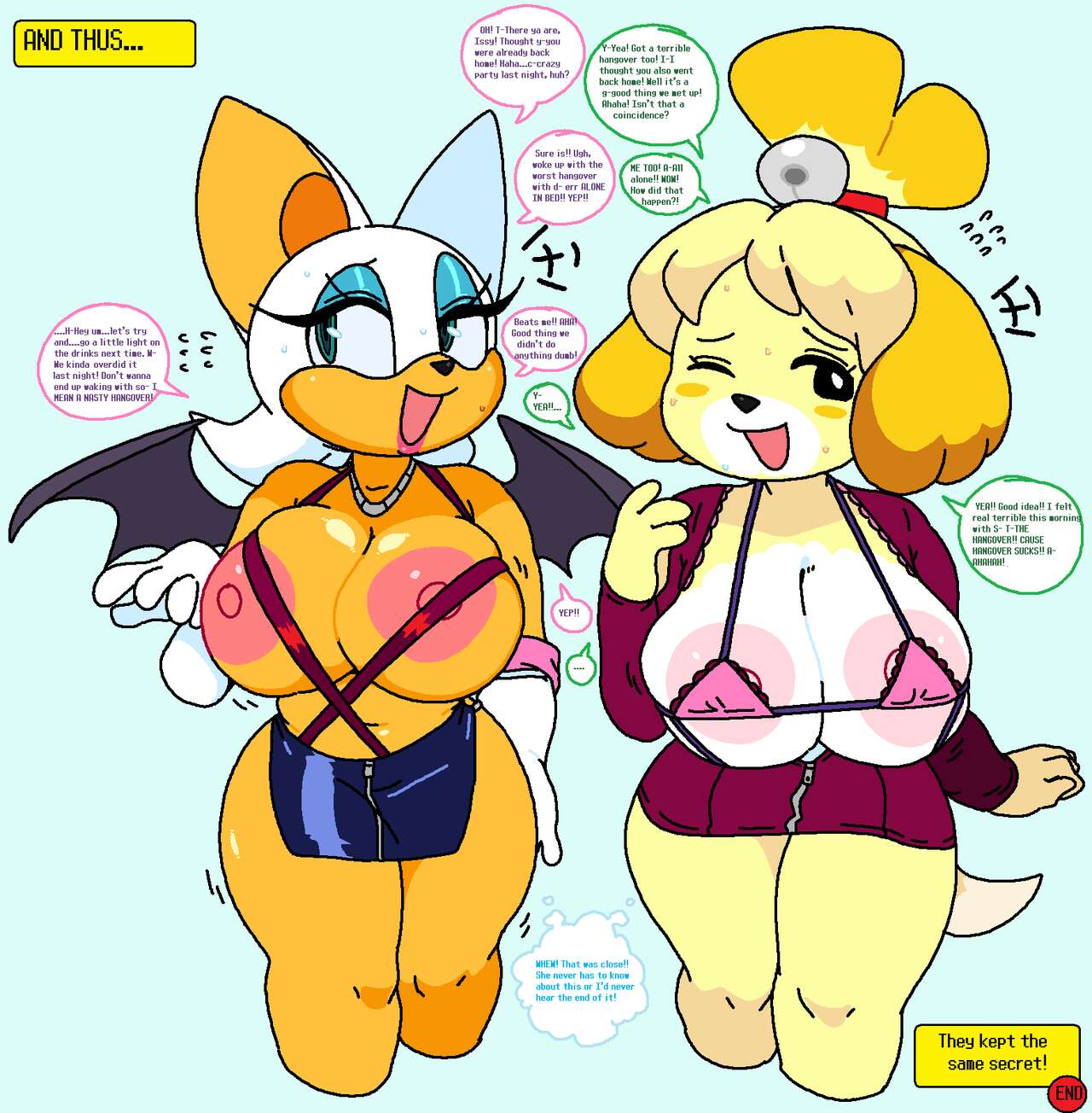 Rouge &amp; Isabelle's Night Out page 10 full